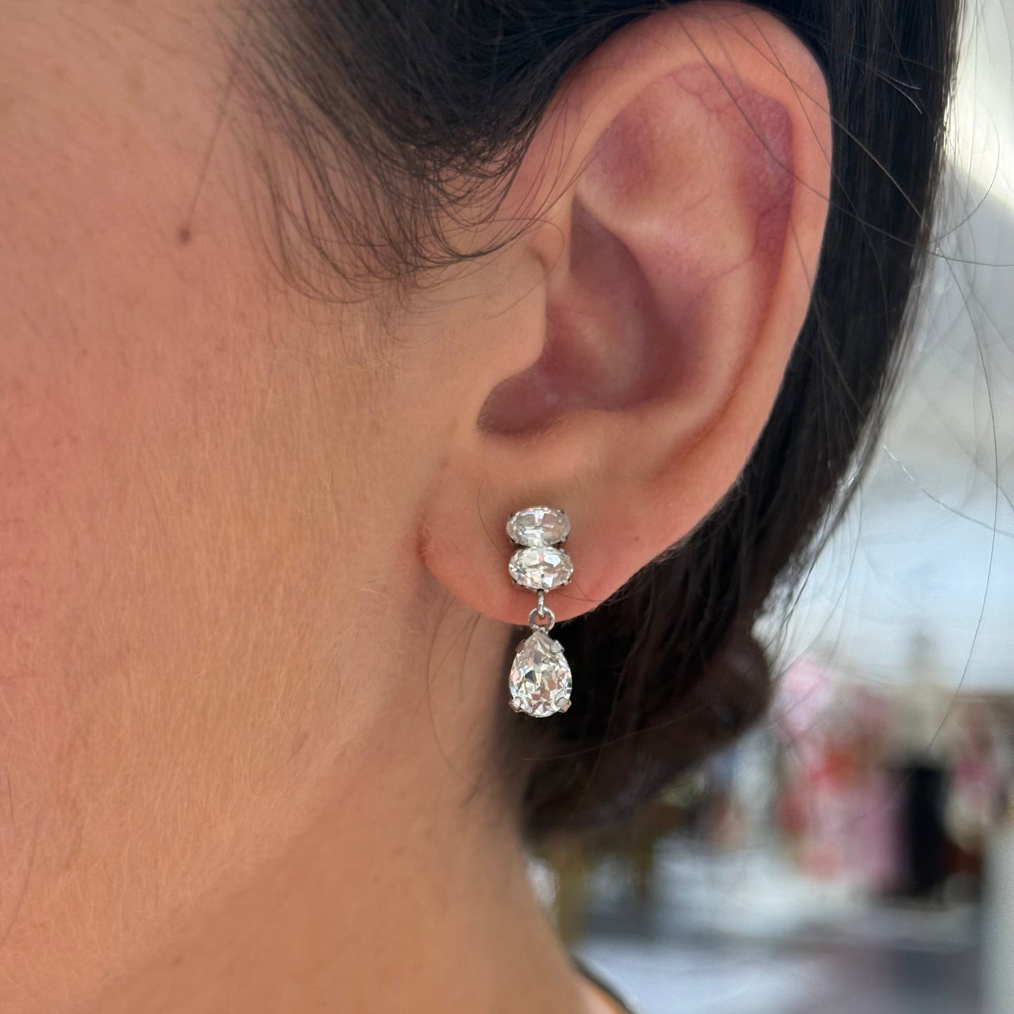 Sparkly Swarovski Earrings