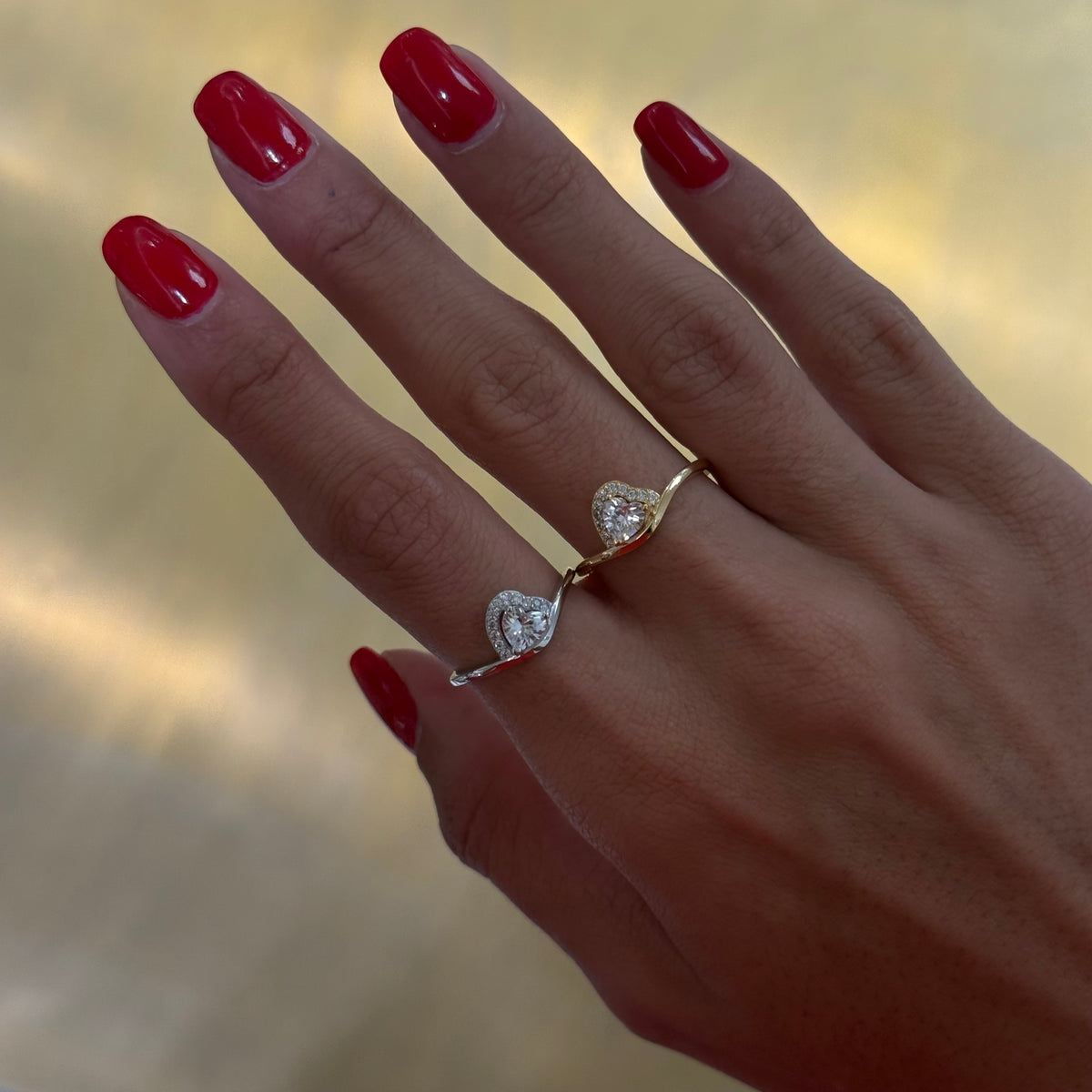 Heart Tiara Ring