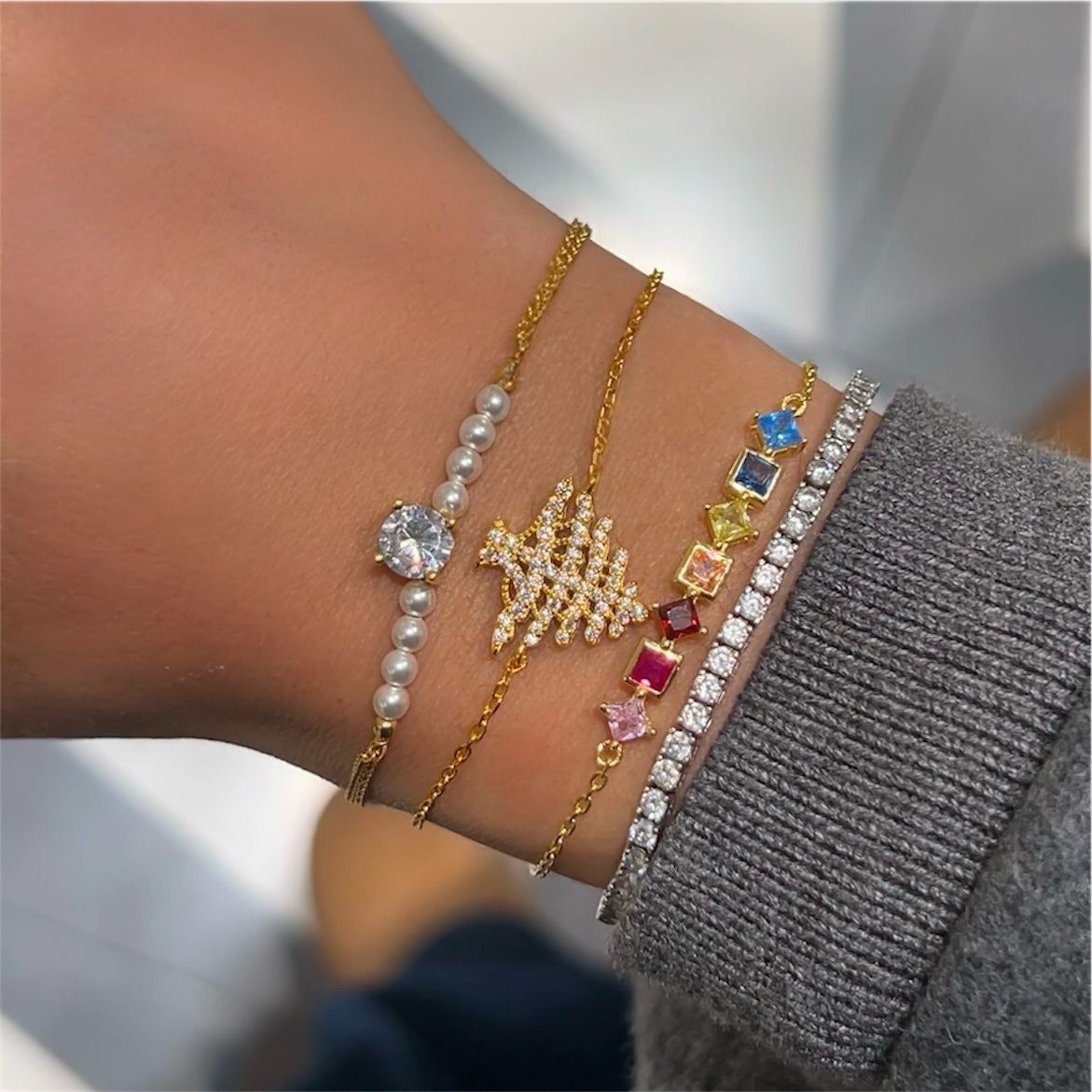 Pastel Gems Bracelet