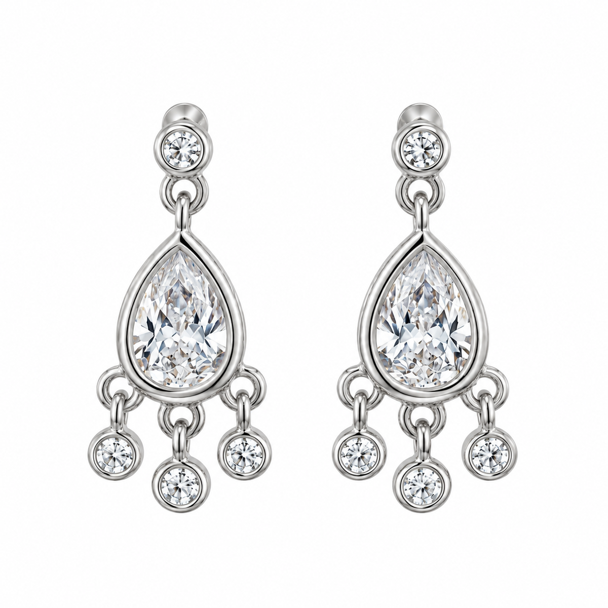 Ruffle Earrings