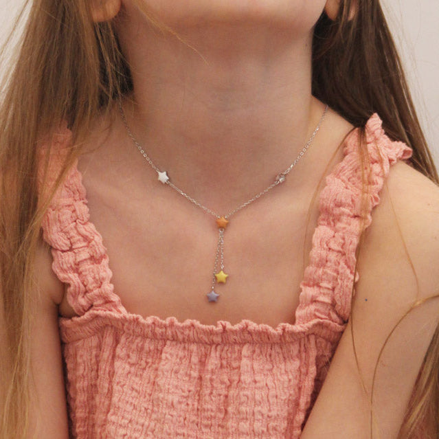 Colorful Star Charm Necklace