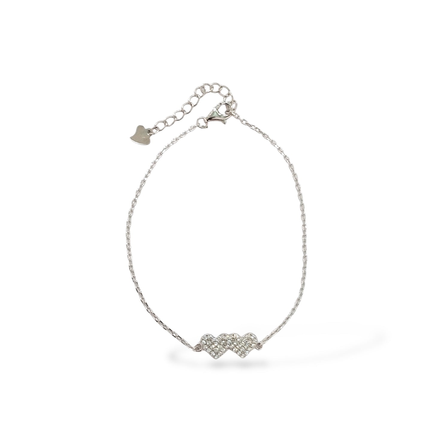 Intertwined Hearts Bracelet