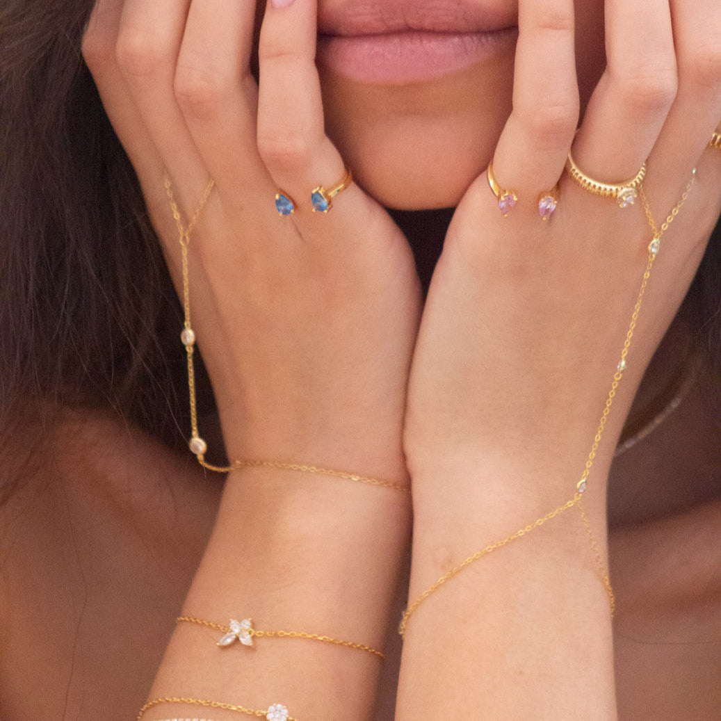 Hand Chain Ring Bracelet