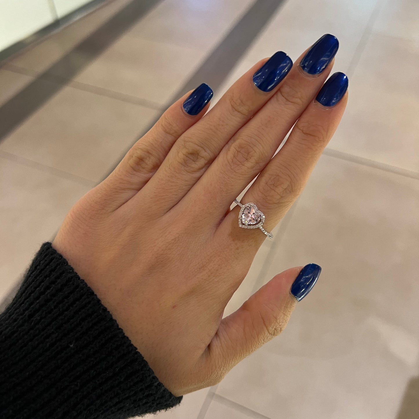 Heart Engagement Ring