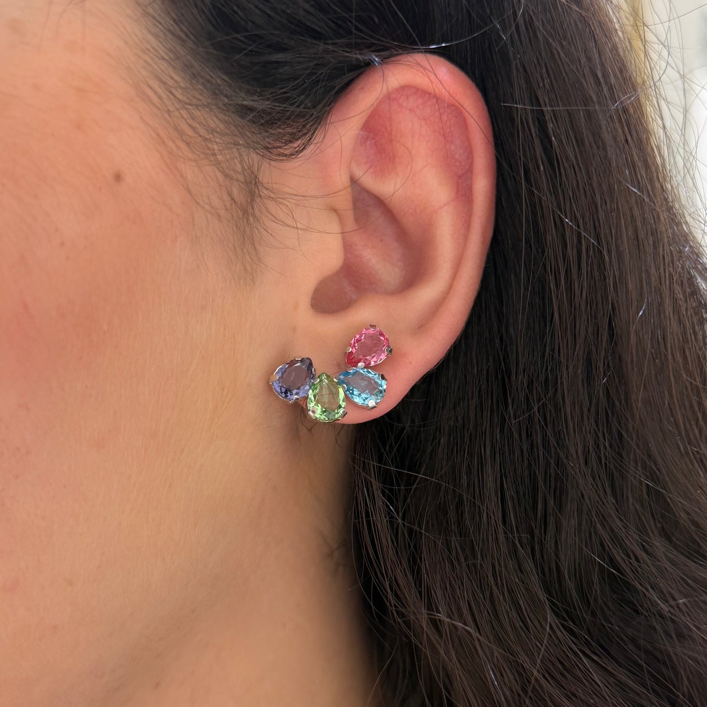 Arc Swarovski Earrings