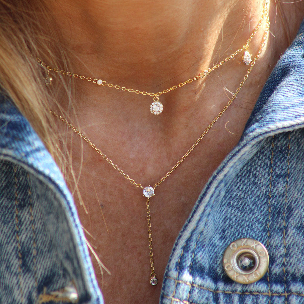 Circle Charms Necklace