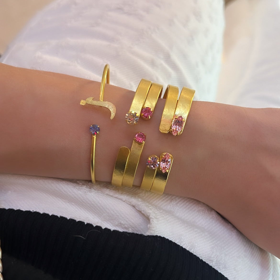 Marquise Swarovski Stone Bangle