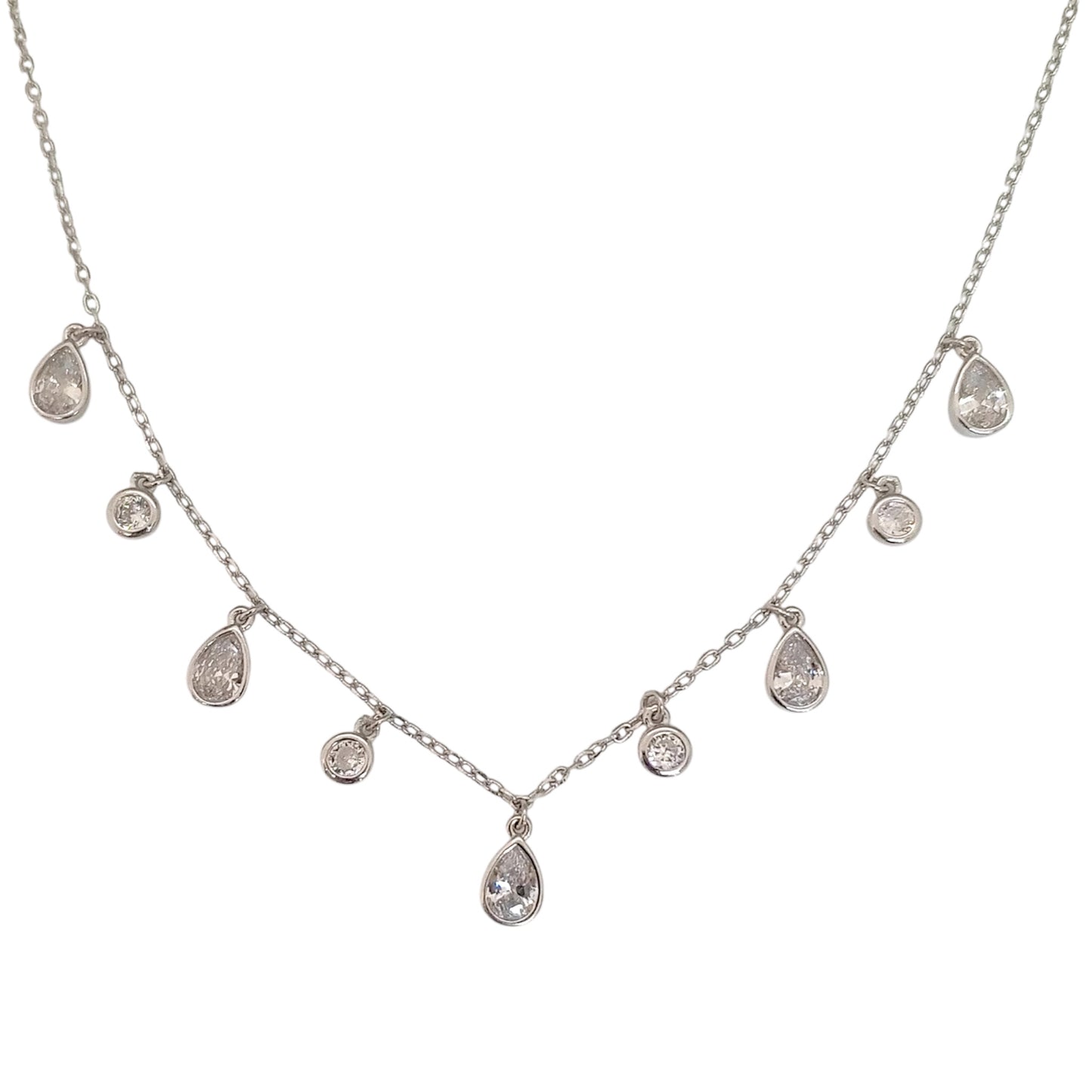 Plain Droplets Necklace