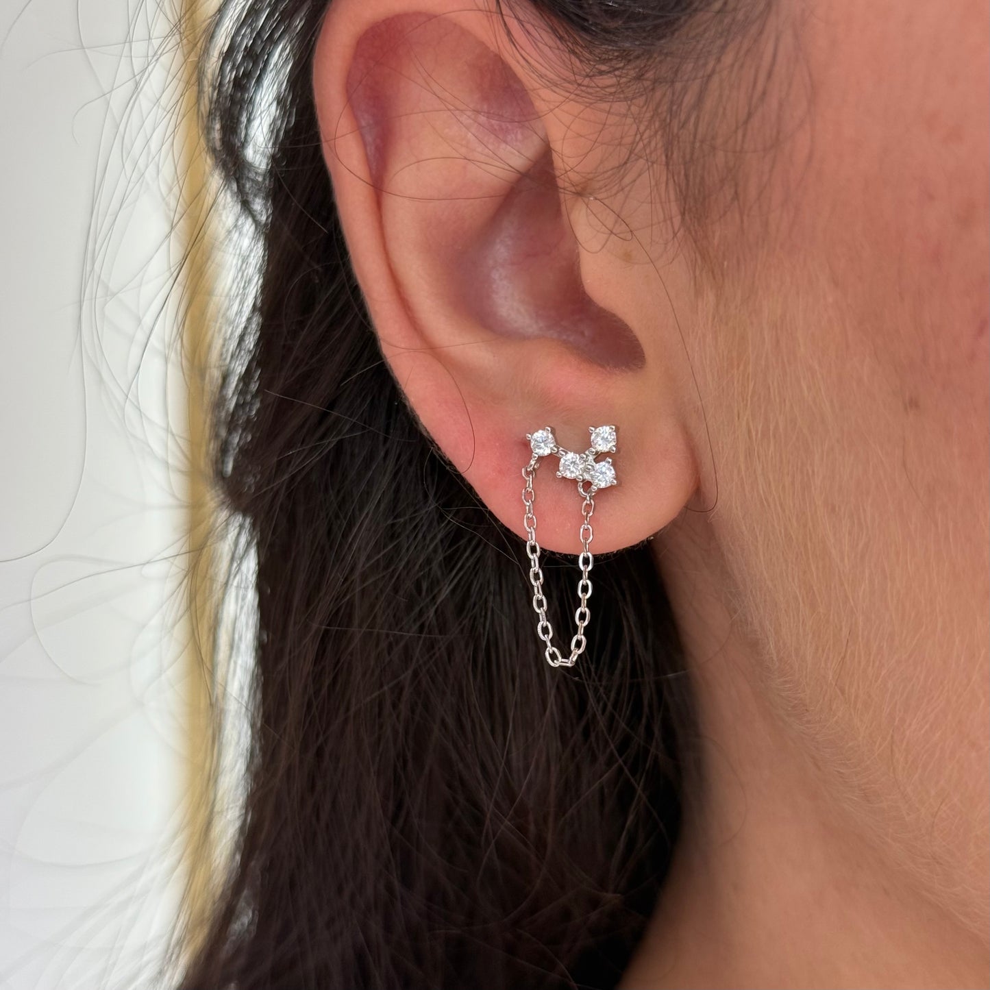 Constellation Chain Earrings