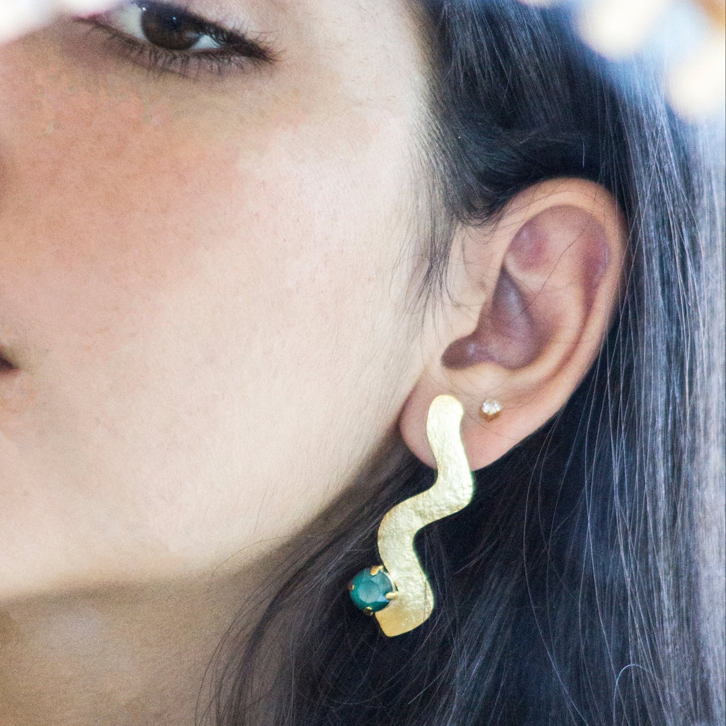 Tina Earrings with Swarovski