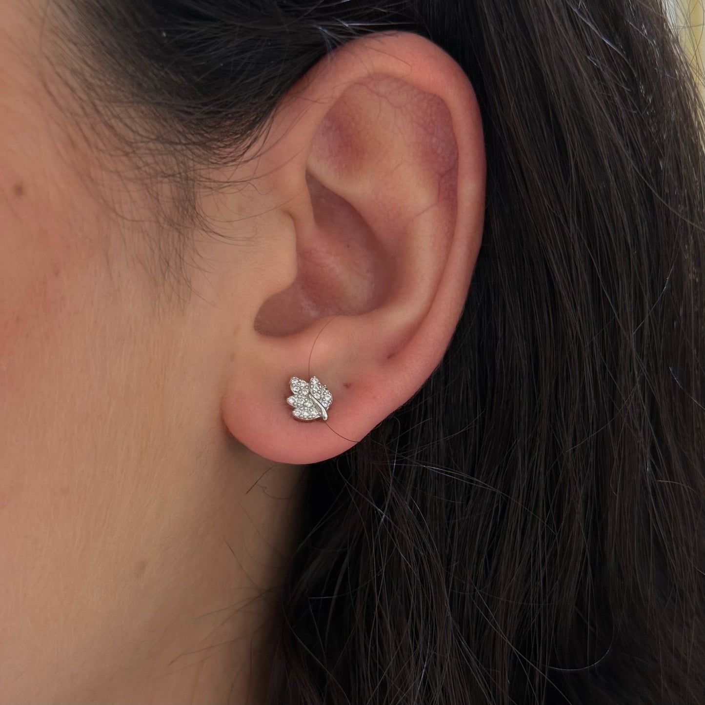 Leaf Stud Earrings