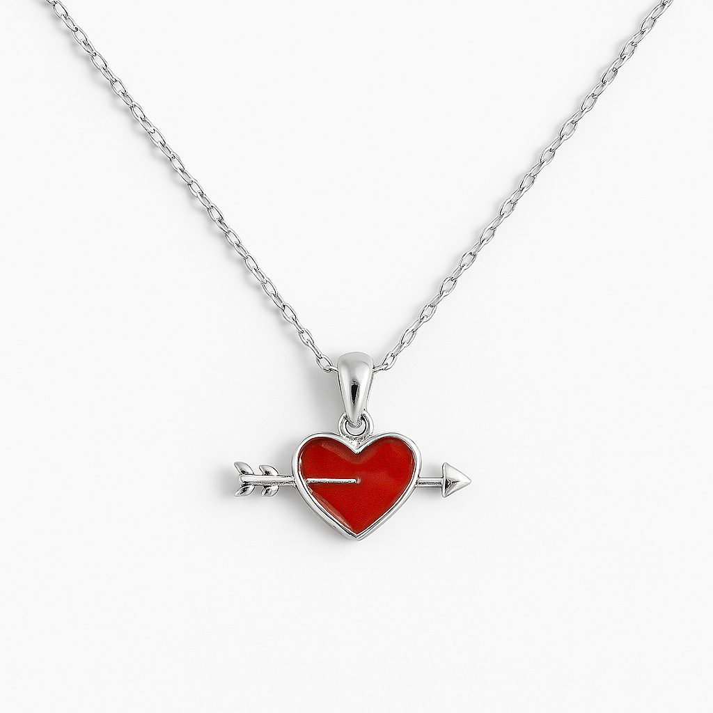 Red Heart Necklace