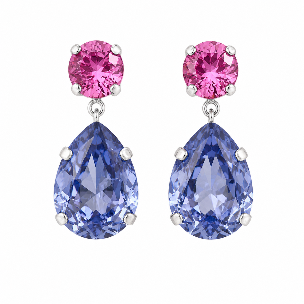 Violet & Rose Swarovski Earrings