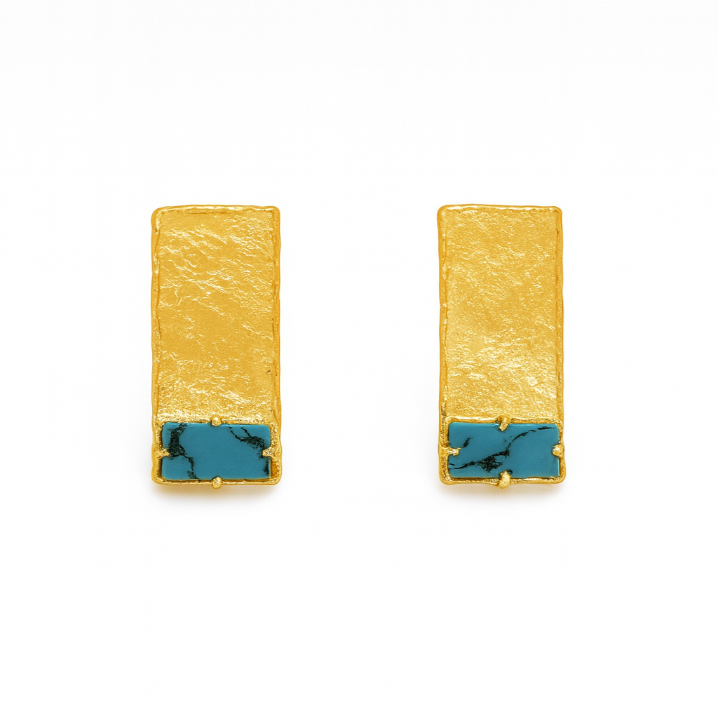 Turquoise Linea Earrings