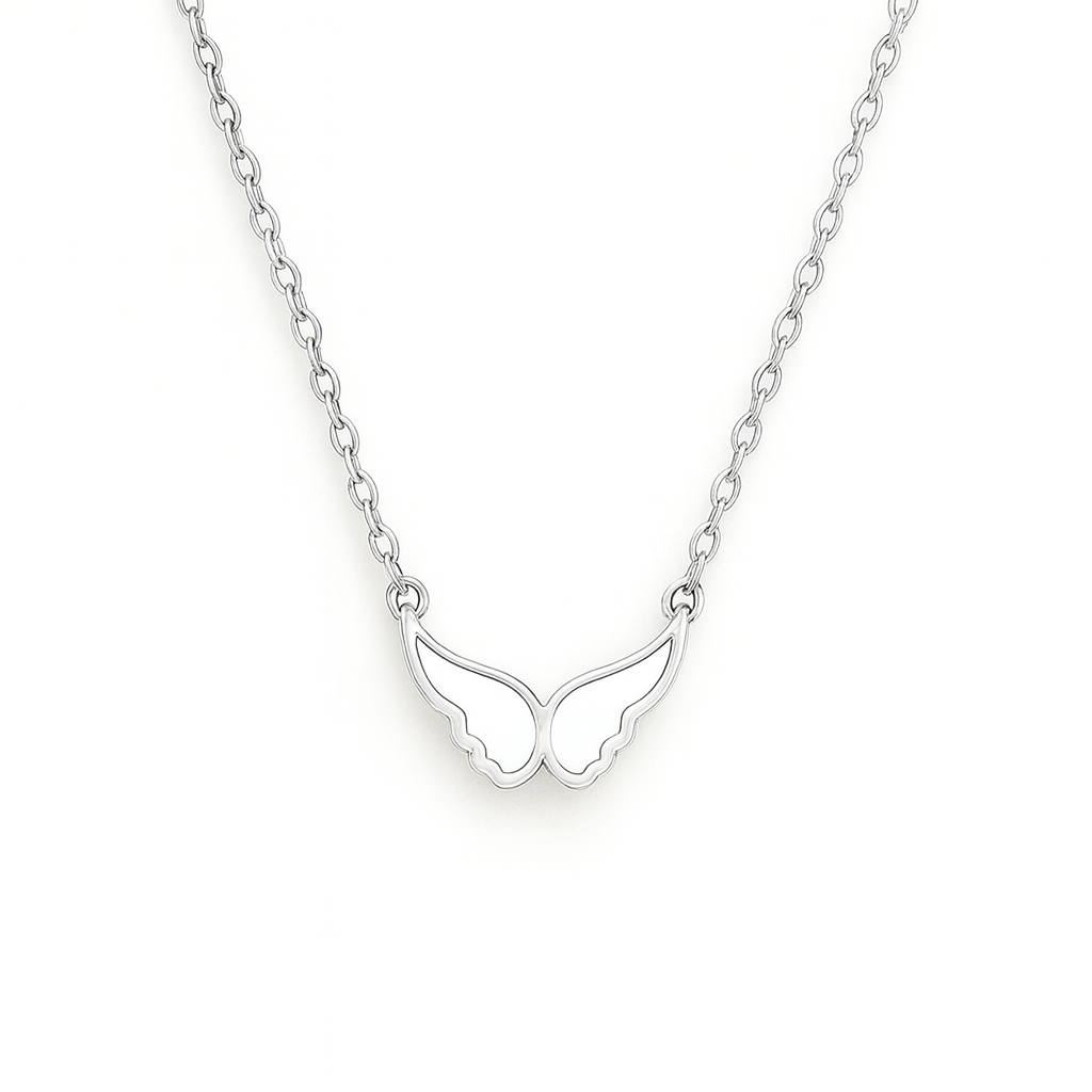 Colored Small Wing Necklace