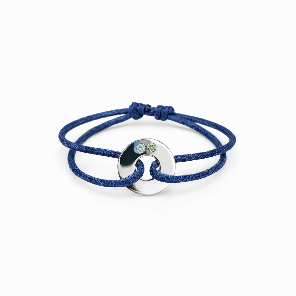 Silver Ring Bracelet (Unisex)