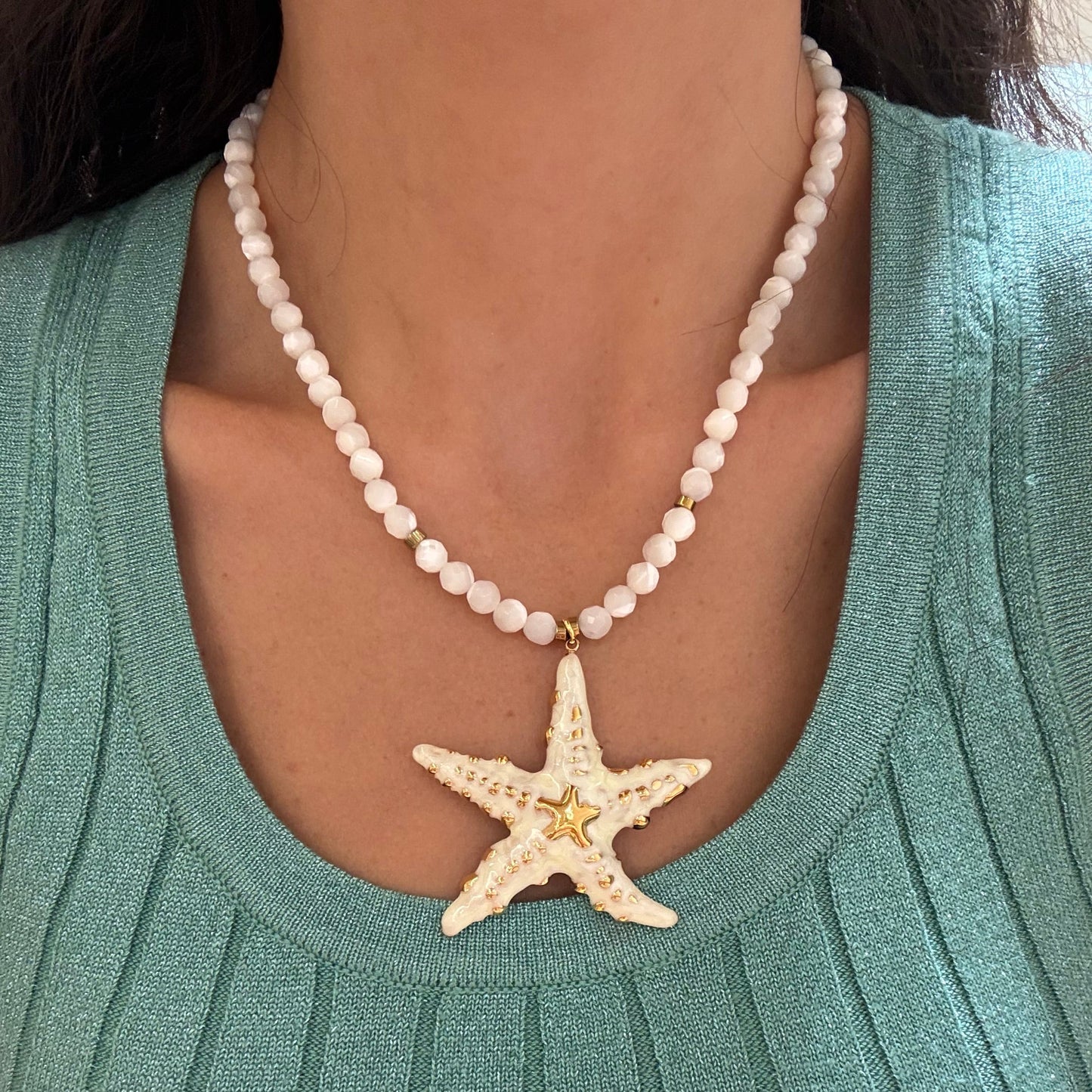 Summer Vibe Starfish Necklace