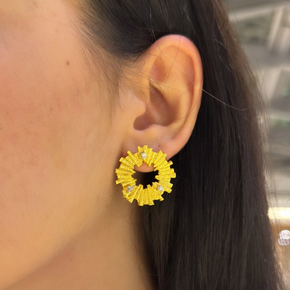 Small Glimmer Blast Earrings