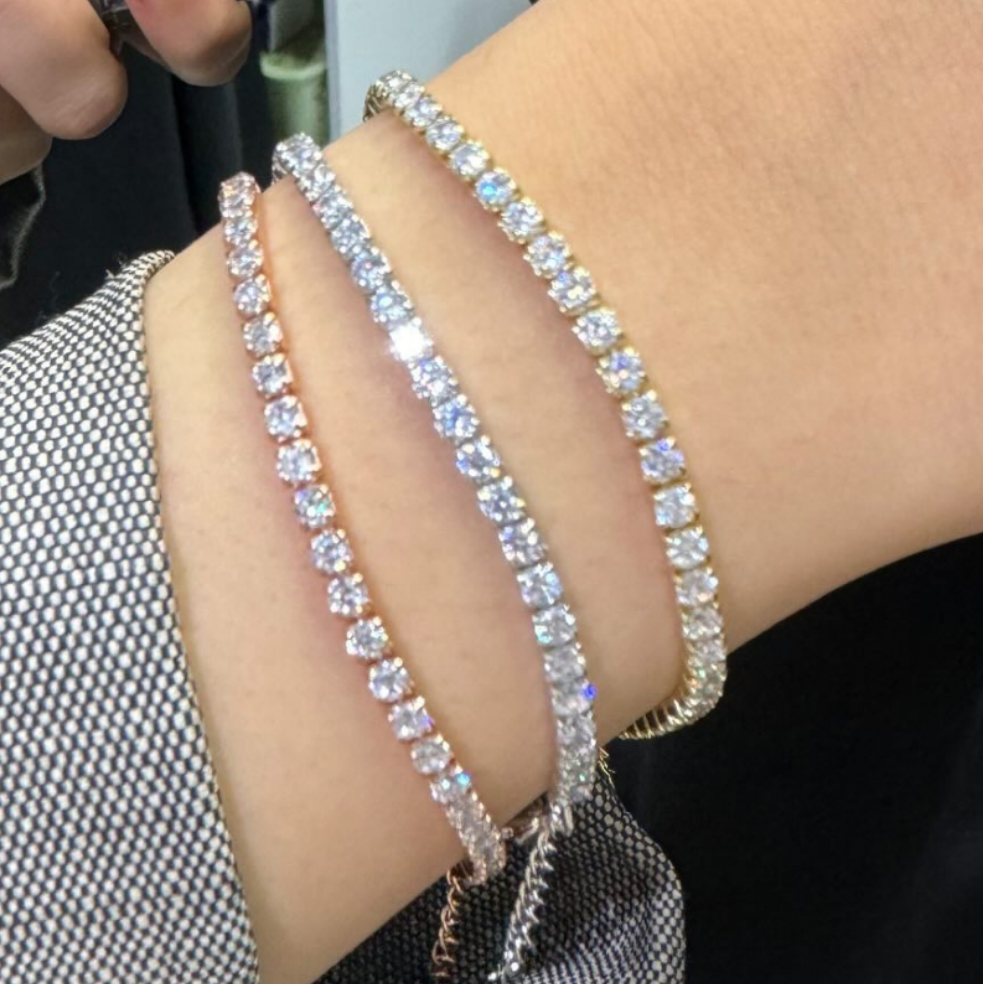 Plain Tennis Bracelet