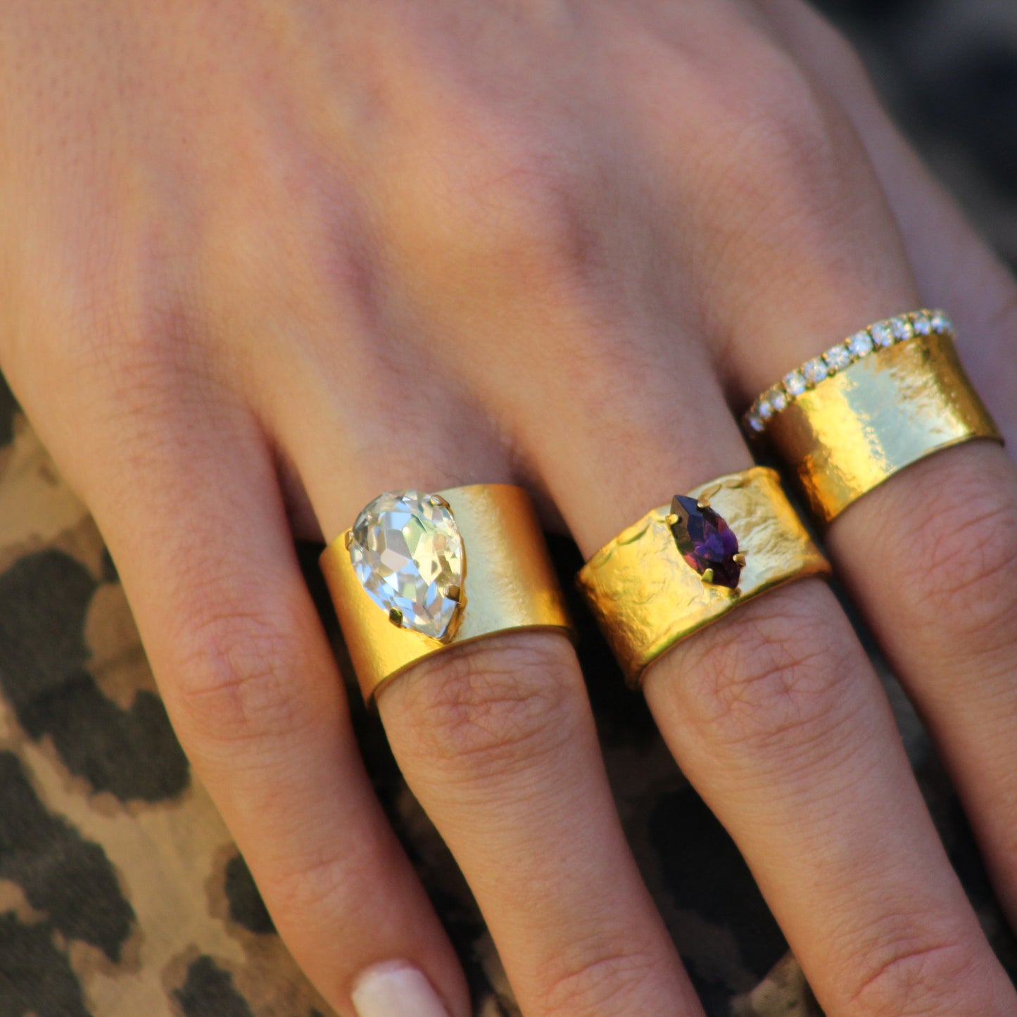 Chunky Marquise Ring