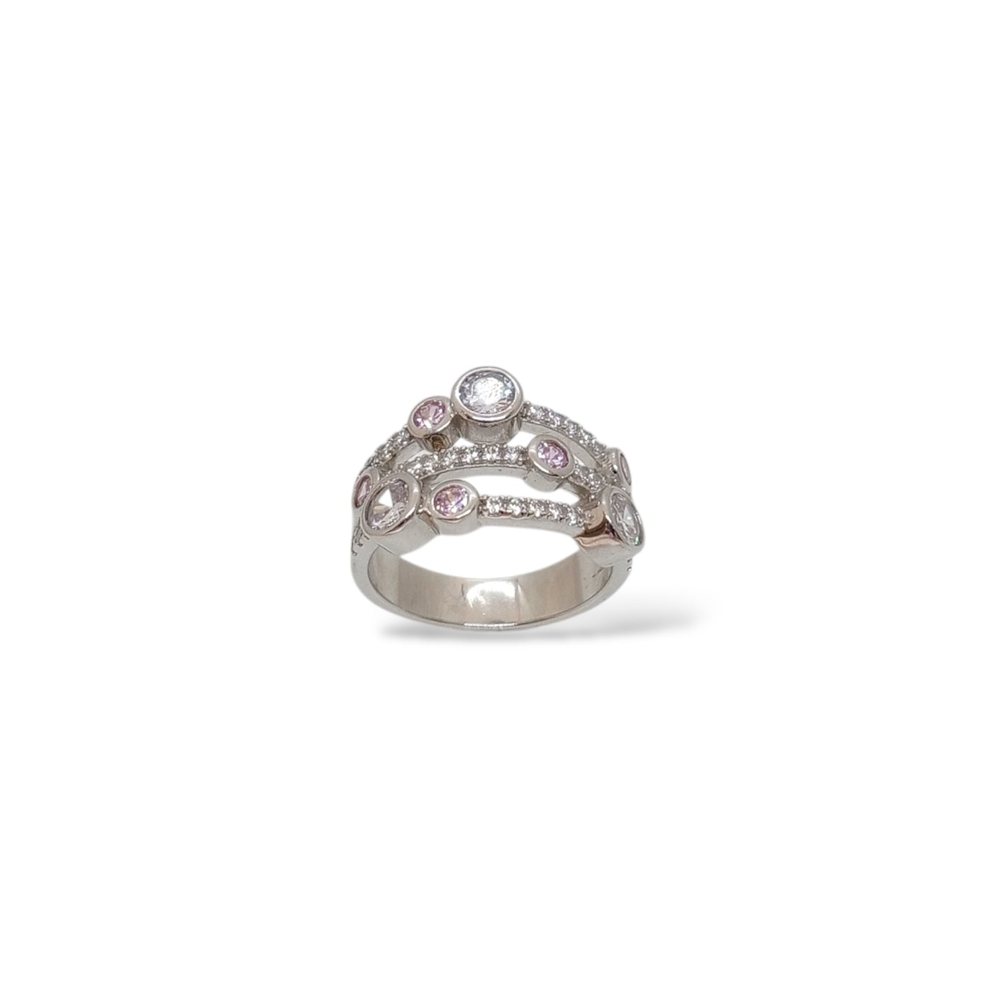 Rosé Radiance Chunky Ring