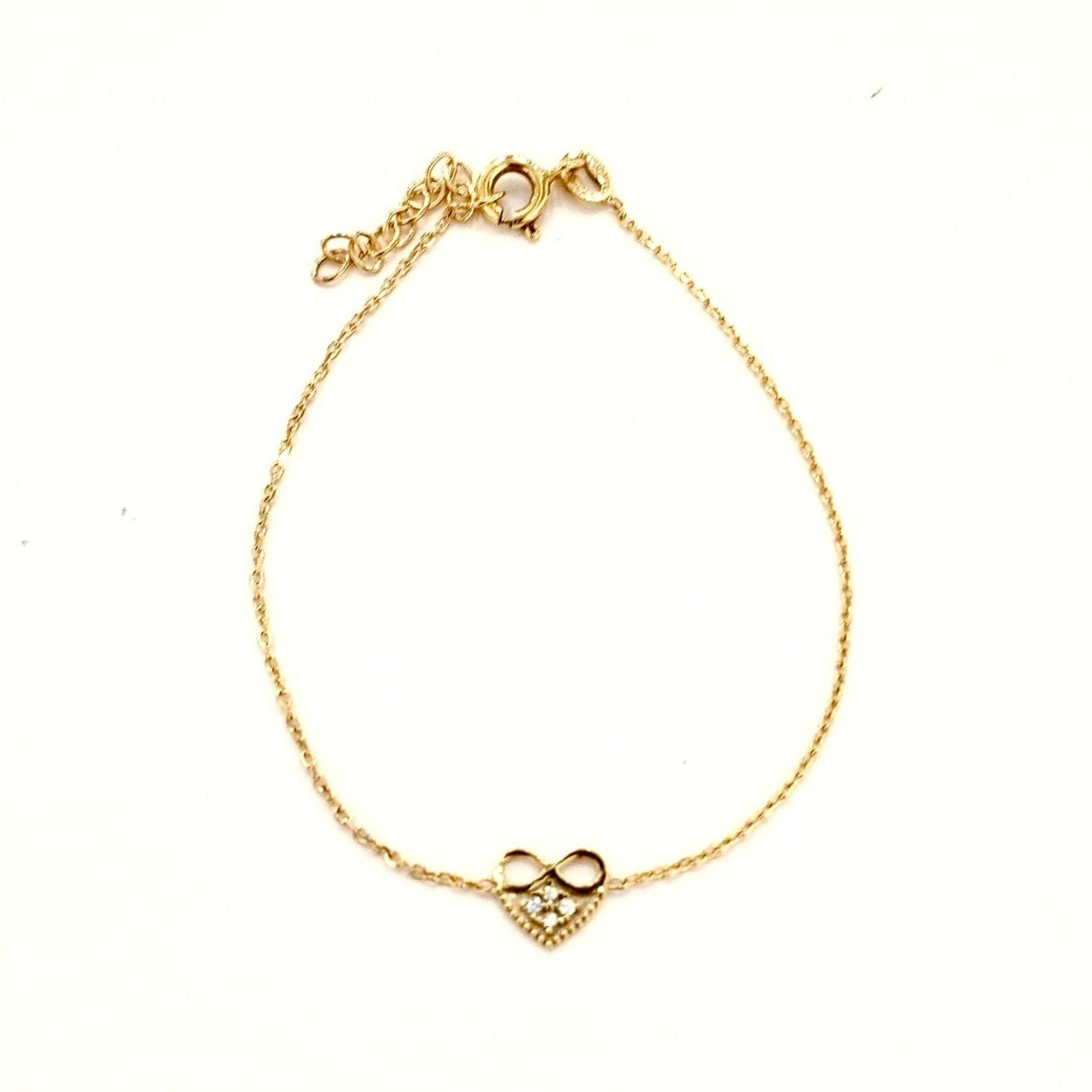 Infinite Love Heart Bracelet