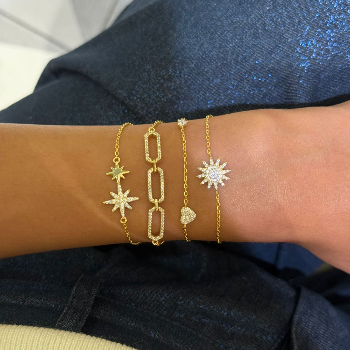 Chain Sequence Bracelet
