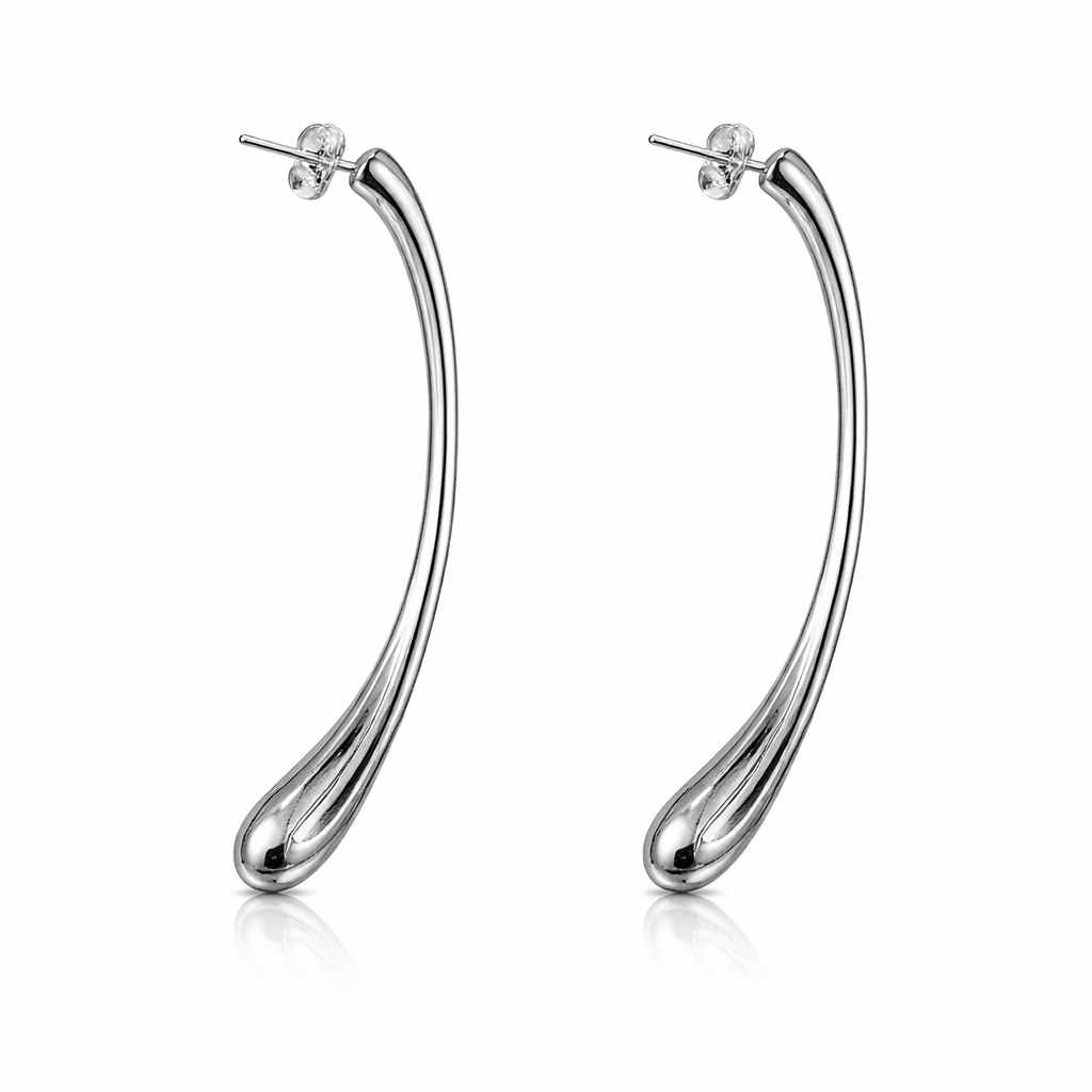 Long Tear Earrings