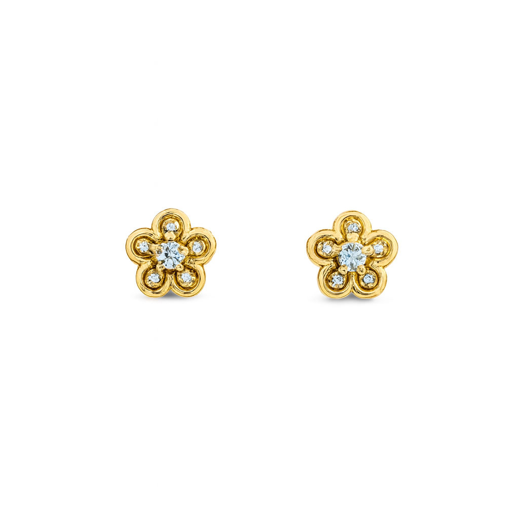 Tiny Flower Earrings