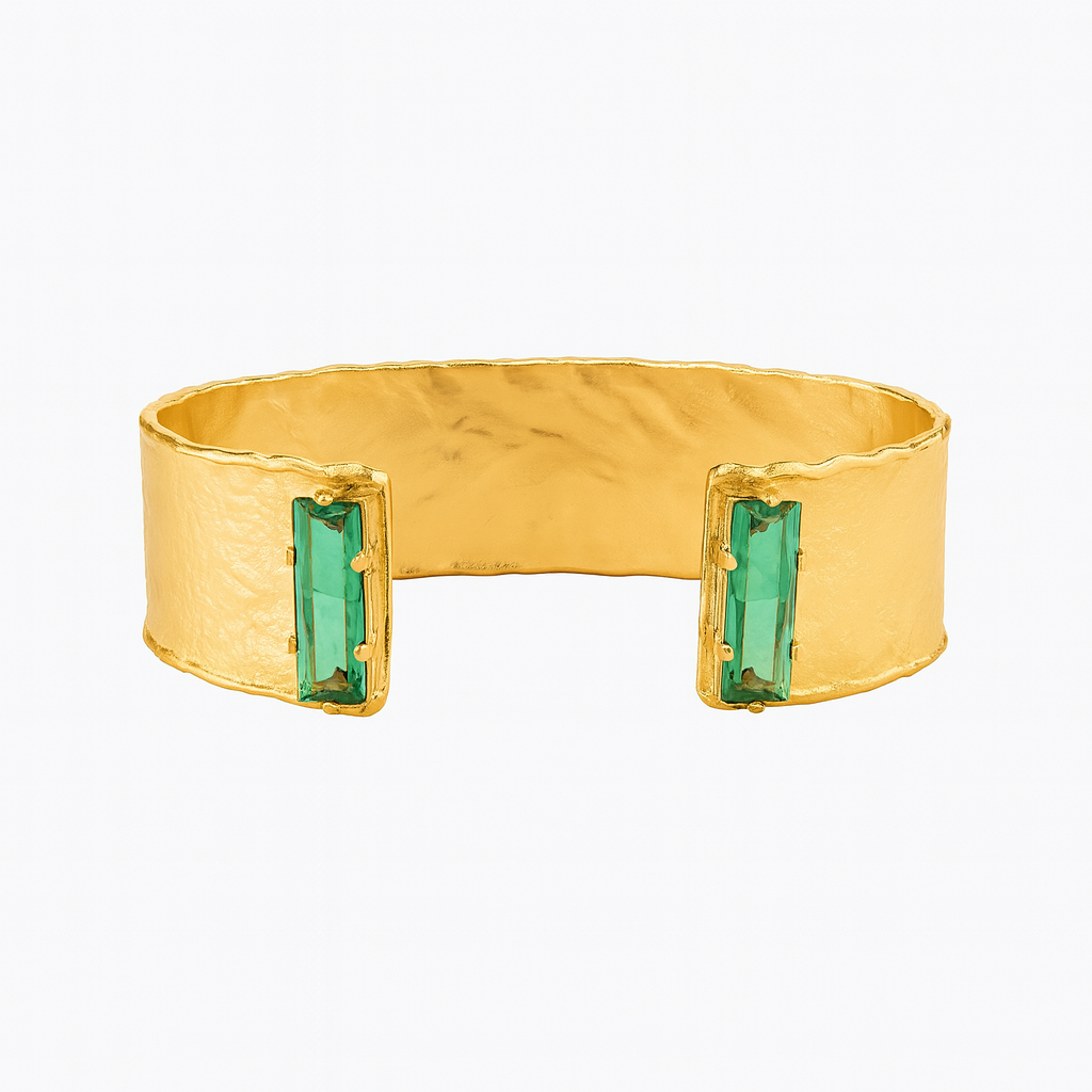 Chunky Rectangle Swarovski Bangle