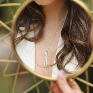 Drop Tennis Necklace