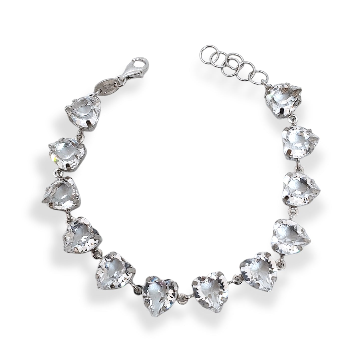 Tennis Hearts Bracelet