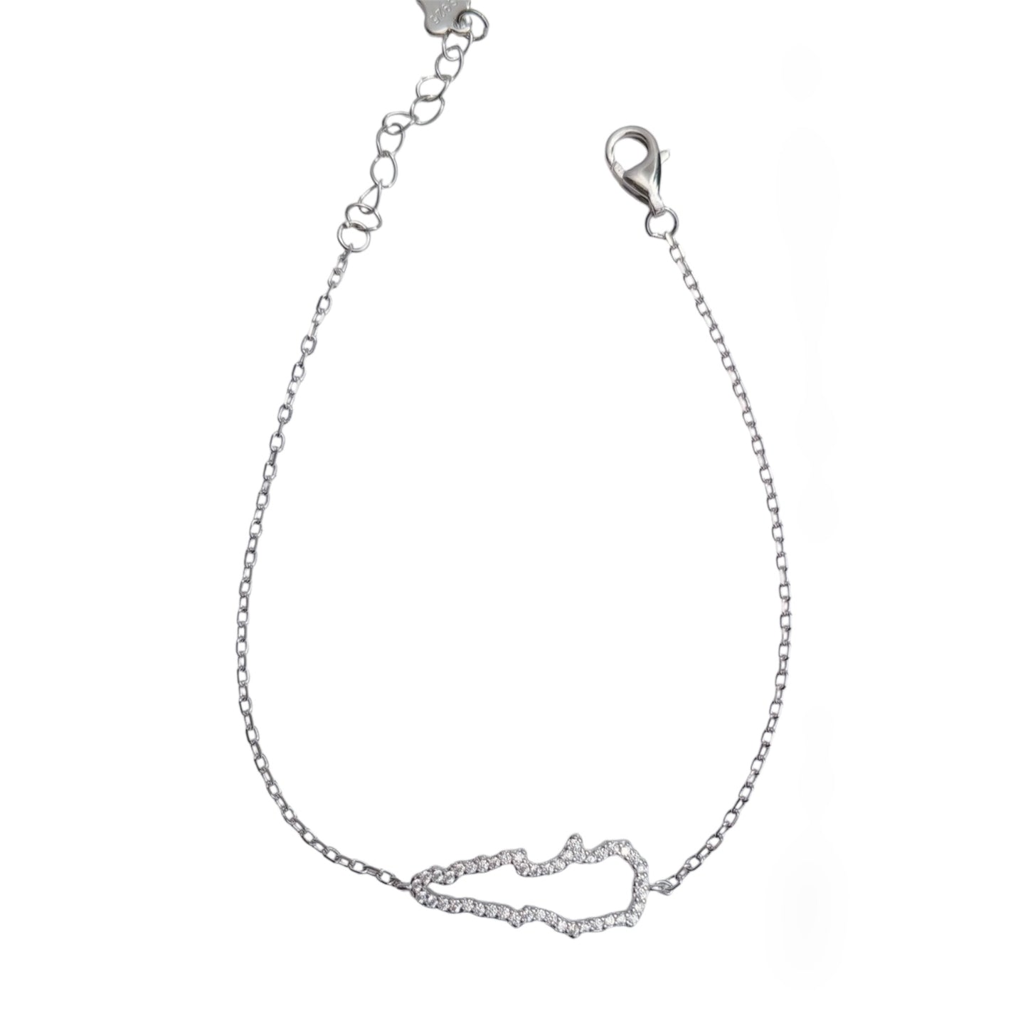 Map of Lebanon Bracelet