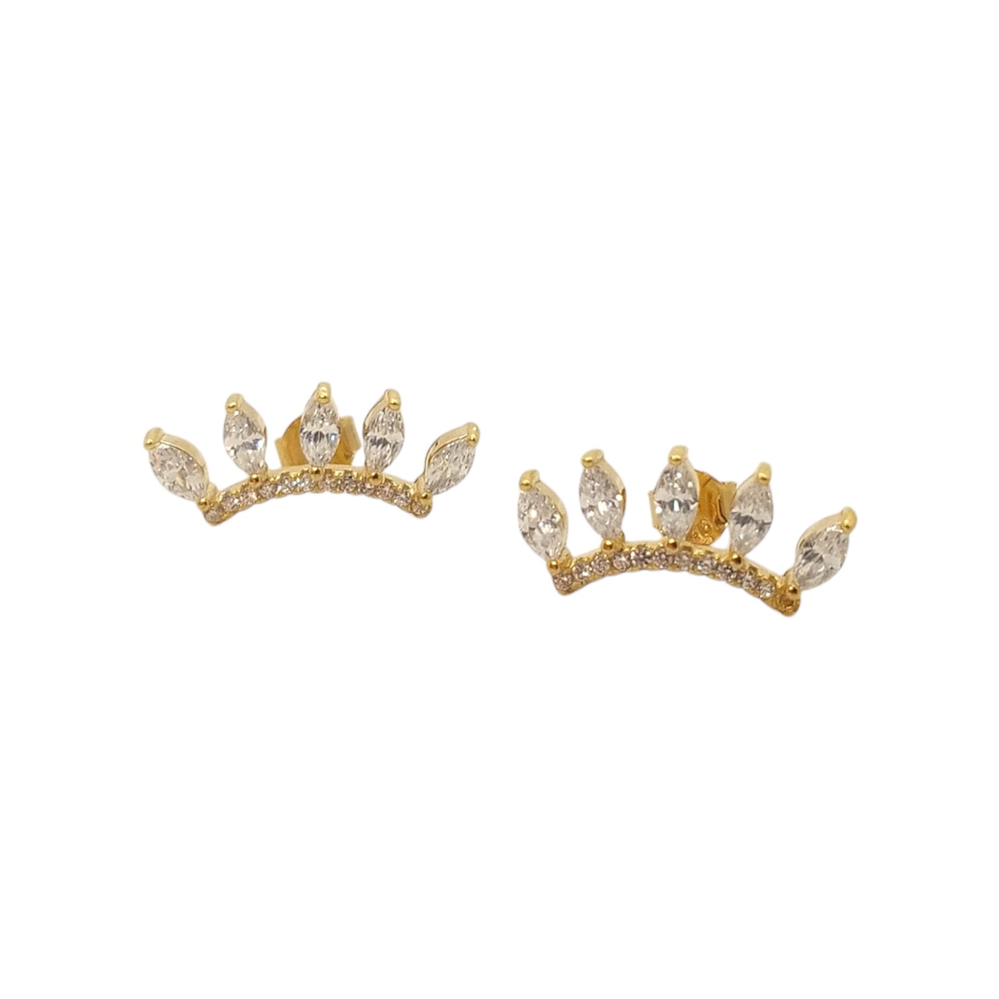 Crown Curve Earrings
