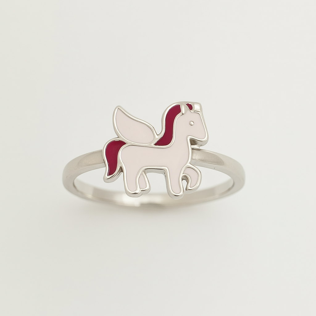 Pink Unicorn Ring