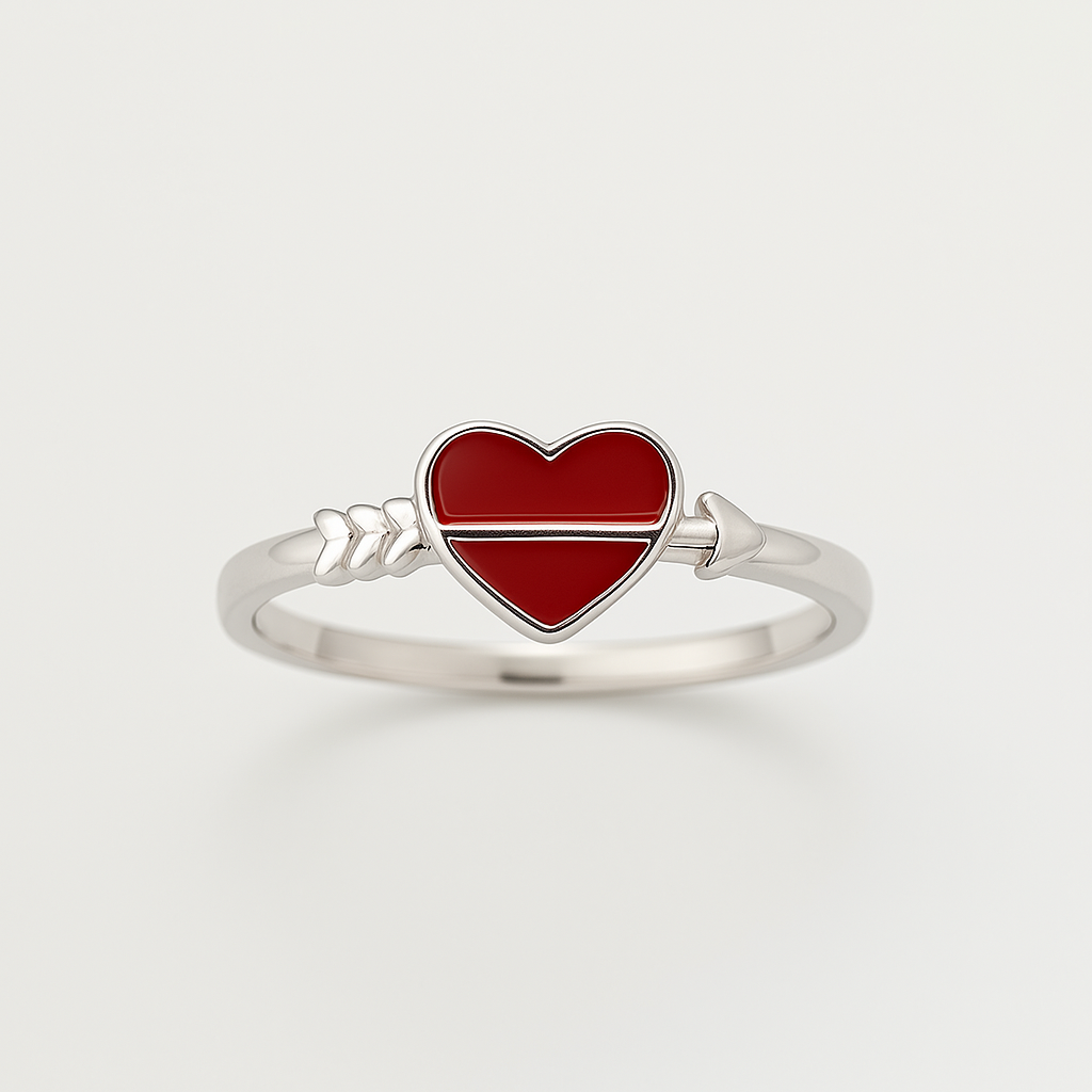 Red Heart Ring