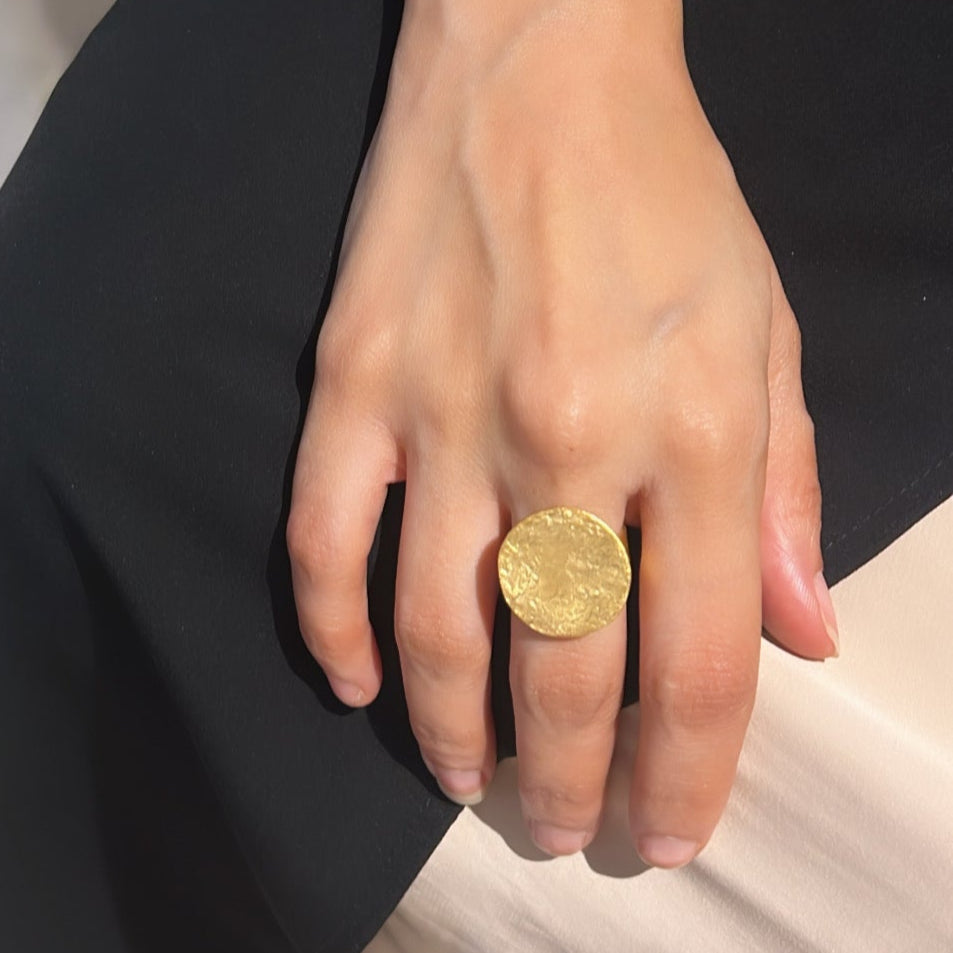 Small Round Plain Ring