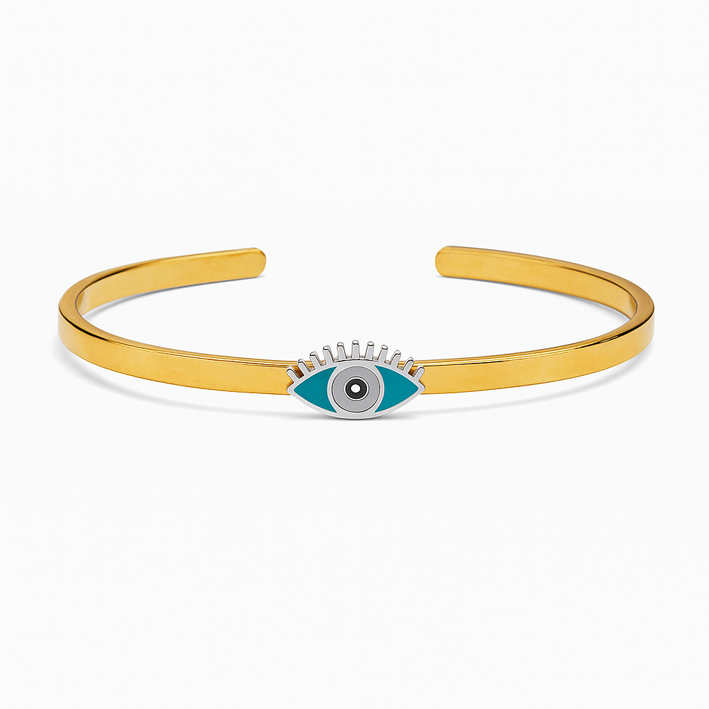 Turquoise Eye Bangle