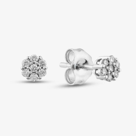 Small Flower Illusion Studs