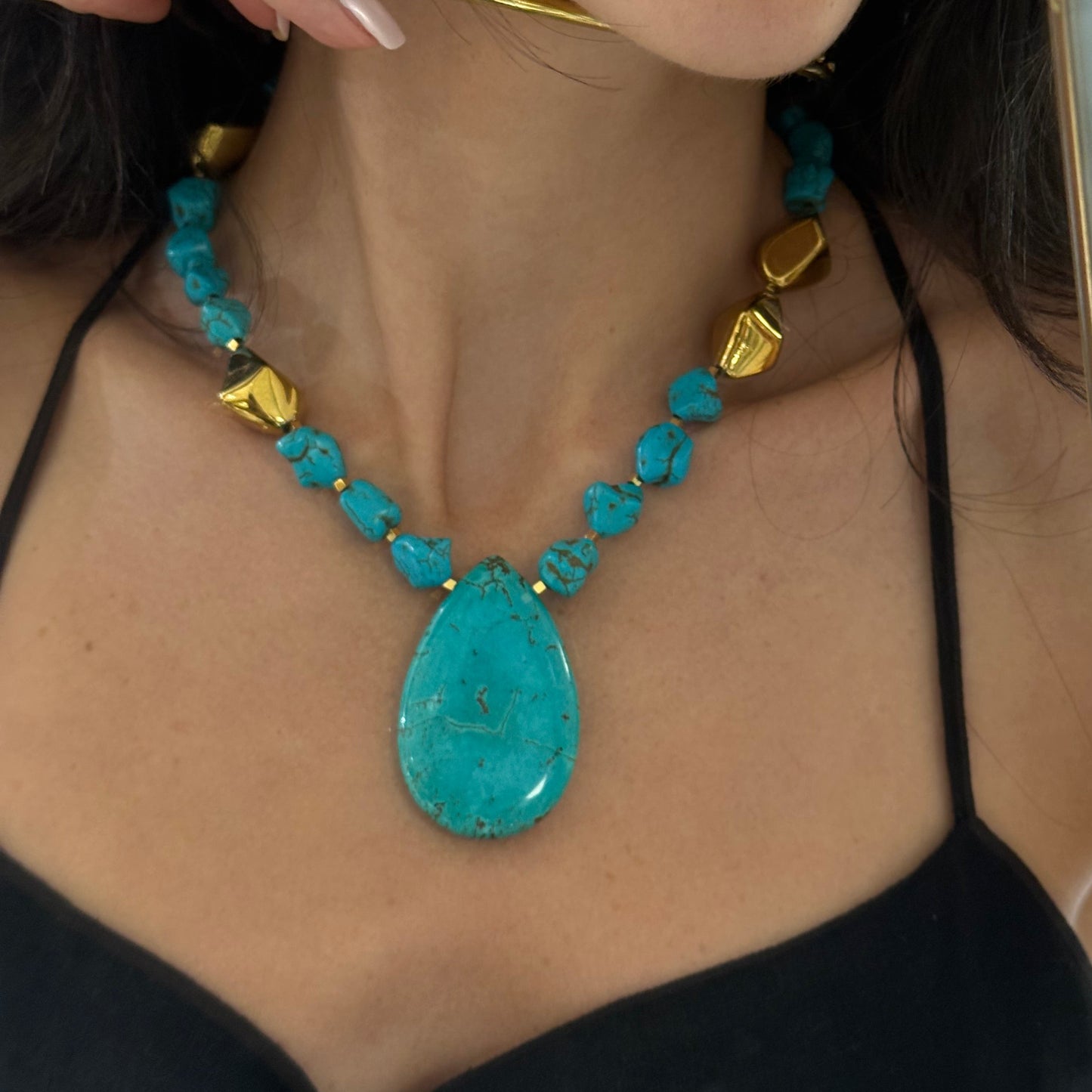 Turquoise Everthing Necklace