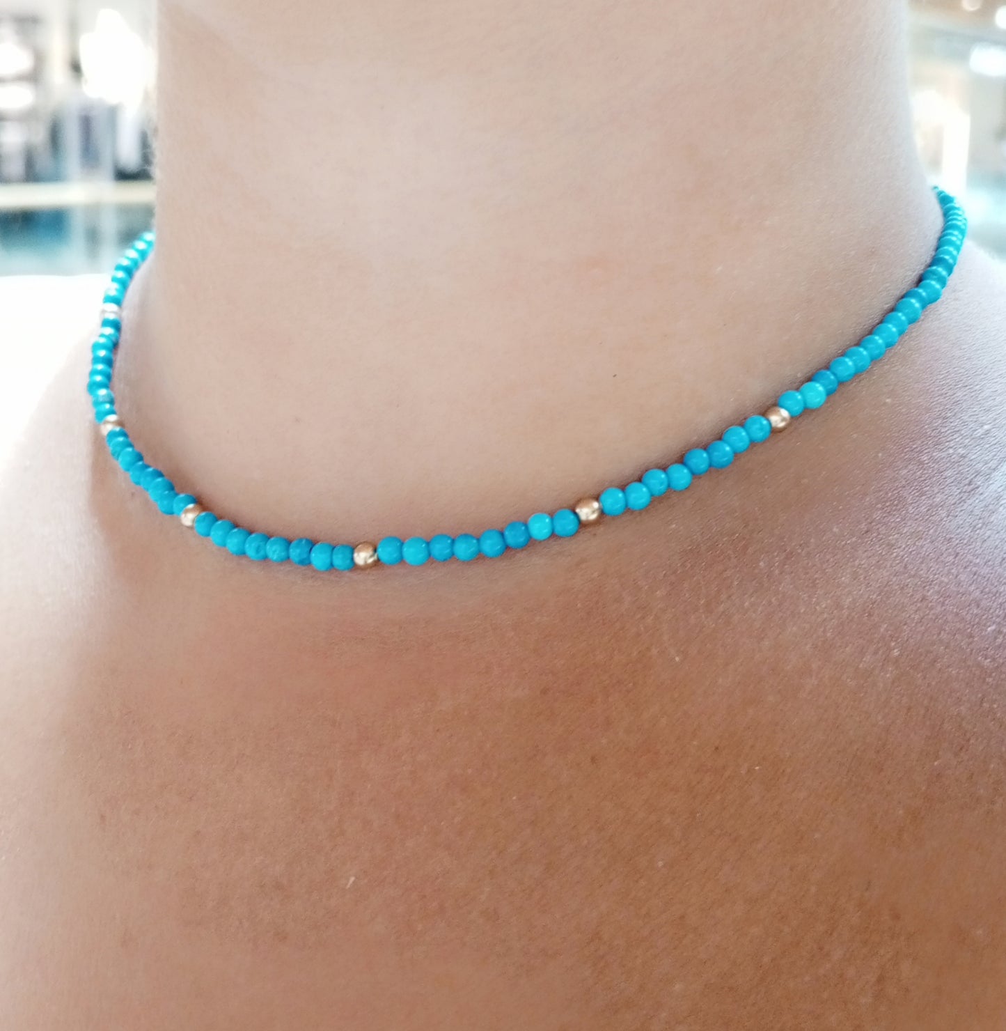 Simple Turquoise Necklace