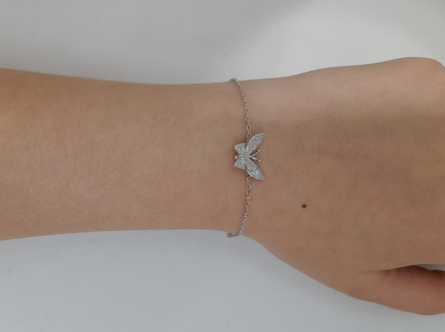 Thin Butterfly Bracelet