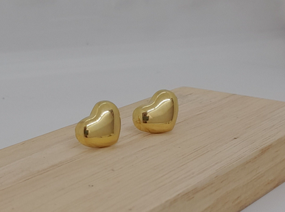 Heart Stud Earrings