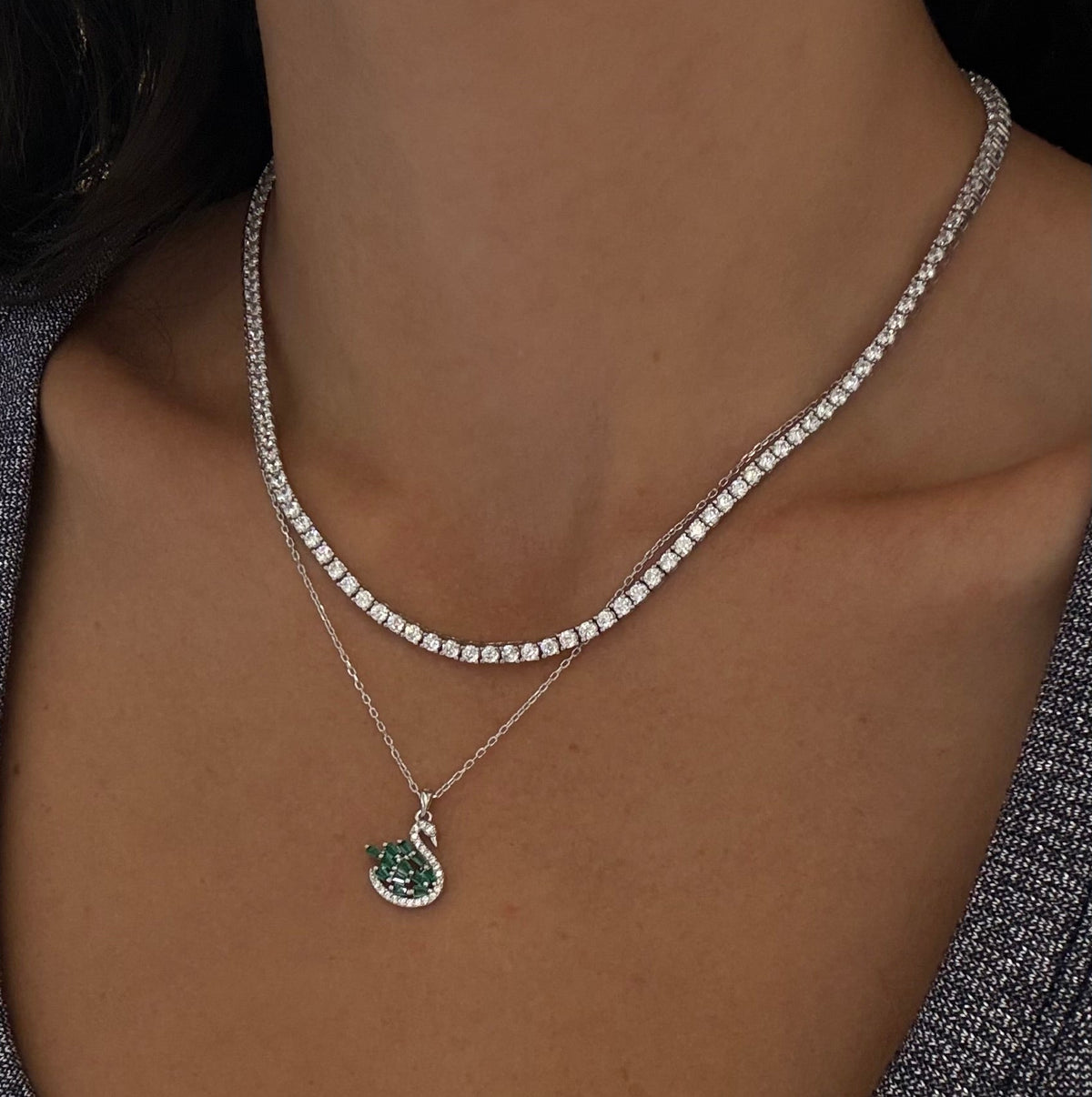 Swan Necklace