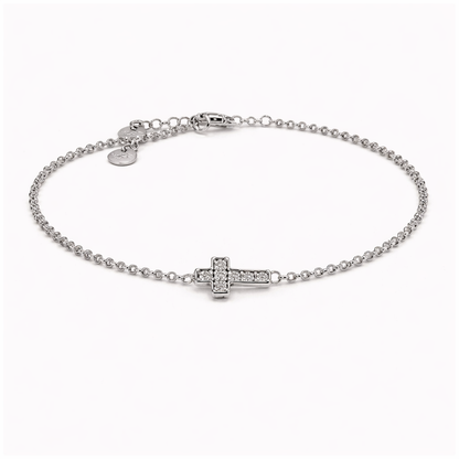 Cross Zircon Bracelet