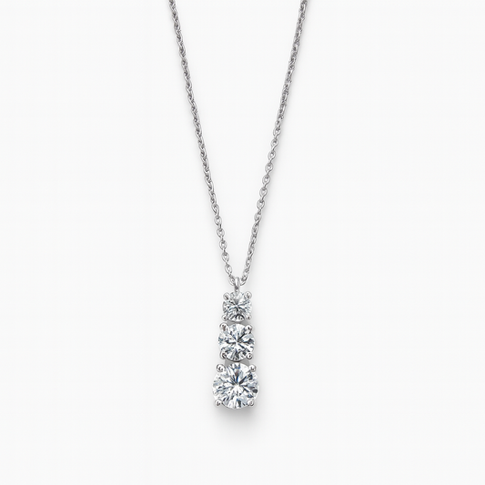 Sparkling Zircon Necklace
