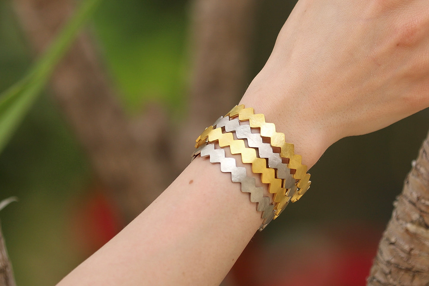 Zig-Zag Bangle