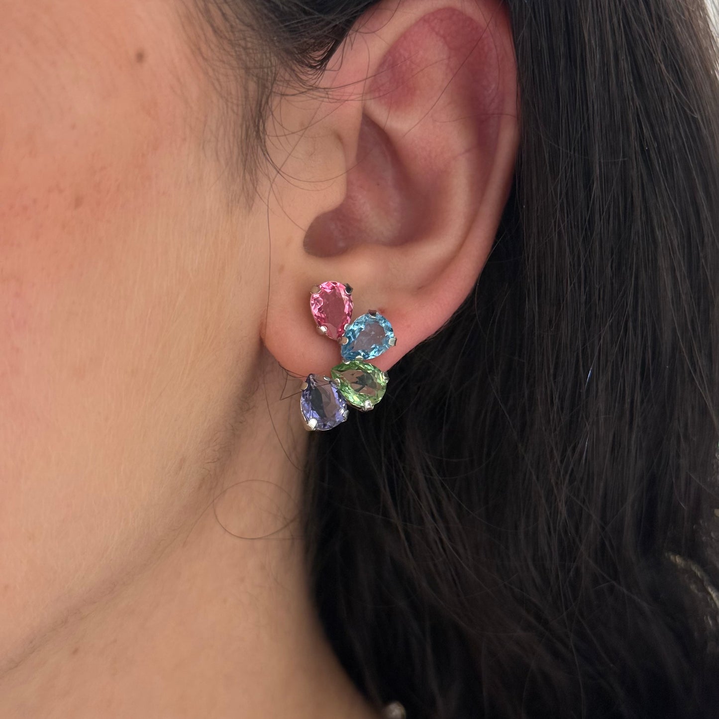 Arc Swarovski Earrings