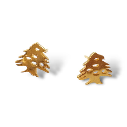 Tiny Cedar Earrings