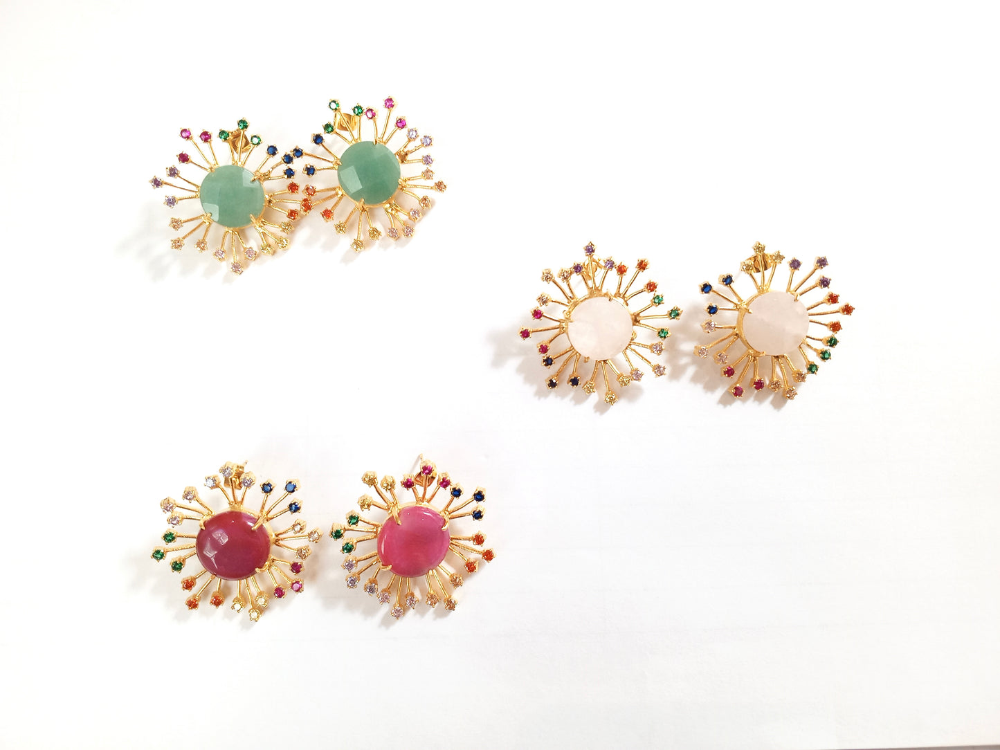 Starburst Gem Earrings